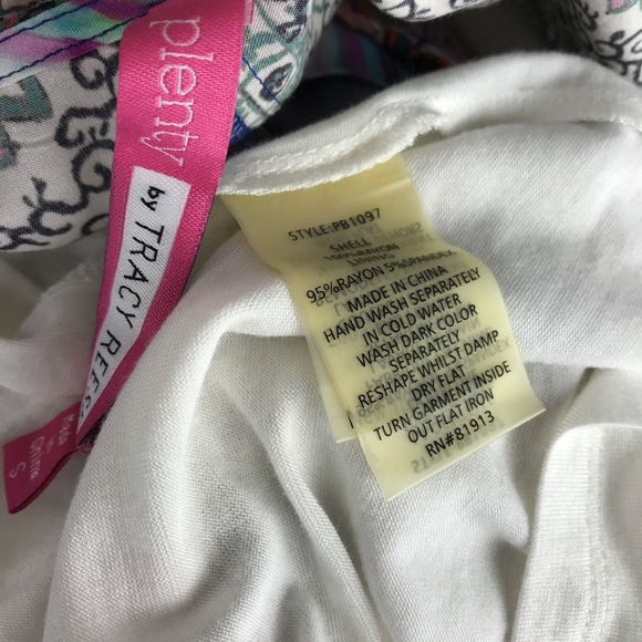 Plenty Tracy Reese Dress Pink Multicolor Paisley - Picture 8 of 8